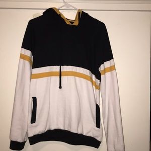 Black,White,and yellow sweater